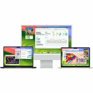 Apple iMac MCR24HN/A All-in-One Computer - Apple M4 - 24 GB - 512 GB SSD - 60.96 cm (24") 4.5K - Desktop - Silver - Apple 