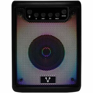 Vorago KSP-180 Pórtatil Bluetooth Sistema de Altavoces - 10W RMS - Negro - Batería Recargable - USB - 1