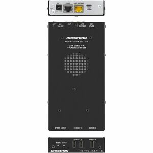 Crestron DM Lite HD-TXU-4KZ-111-E Video-Extender-Transmitter - Verkabelt - 70,10 m Reichweite - 2 x Netzwerk (RJ-45) - 4 x
