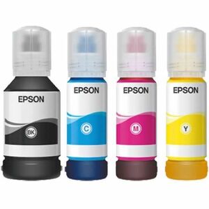 Epson EcoTank Refill Ink Bottle - Black, Magenta, Cyan, Yellow - Inkjet - 7500 Pages Black, 6000 Pages - High Yield - 4 Pack