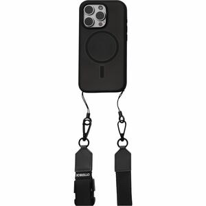 OtterBox Adjustable Crossbody Strap - Anchor Attachment - Black - Nylon, Metal, Polyurethane, Plastic