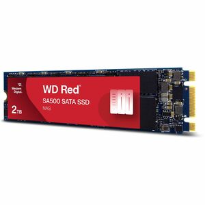 WD Red Solid State-Laufwerk - M.2 2280 Intern - 2 TB - SATA (SATA/600) - NAS Unterstütztes Gerät - 1300 TB TBW - 560 MB/s 