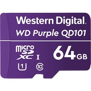 WD Purple 64 GB Class 10/UHS-I (U1) microSDXC