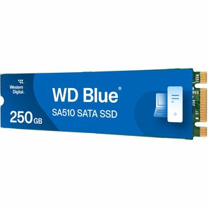 WD Blue SA510 WDS200T3B0B 2 TB Solid State Drive - M.2 2280 Internal - SATA (SATA/600) - Desktop PC Device Supported - 500