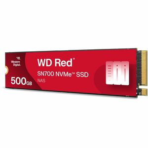 SSD WD Red S700 WDS500G1R0C - M.2 2280 Interne - 500 Go - PCI Express NVMe (PCI Express NVMe 3.0 x4) - Système de rangemen