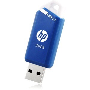 HP x755w 128 GB USB 3.1 (Gen. 1) Typ A Flash-Laufwerk - Blau, Weiß - 75 MB/s Read Speed - 30 MB/s Write Speed - 2 Jahr(e) 