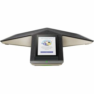 Poly Trio C60 IP Conference Station - Corded/Cordless - Bluetooth, Wi-Fi - 5 Multiple Conferencing - Tabletop - Black - 3 