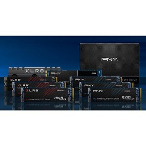 PNY Solid State-Laufwerk - M.2 2280 Intern - 500 GB - PCI Express NVMe (PCI Express NVMe 4.0 x4) - Desktop-PC, Notebook Un