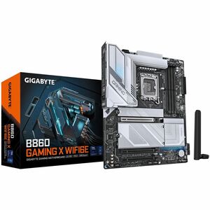 GIGABYTE Ultra Durable B860 GAMING X WIFI6E Gaming Desktop Motherboard - Intel B860 Chipset - Socket LGA-1851 - ATX - Core