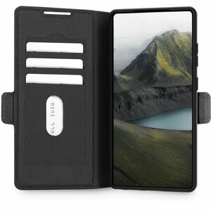 dbramante1928 ApS Carrying Case (Folio) Samsung Galaxy S25 Ultra Smartphone - Black - Impact Resistant - Polyurethane, Pla