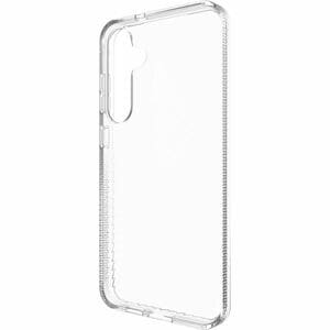 ZAGG Luxe Case for Samsung Galaxy S25+ Smartphone - Ripple Pattern - Clear - Drop Resistant, Bacterial Resistant, Odor Res