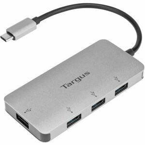 Targus ACH226BT Concentrador USB - USB 3.0 Typo C - 5GB/s - Mouse, Teclado, Disco Duro, Unidad flash - Externo - Plata - 4
