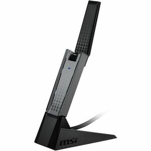 MSI IEEE 802.11ax Dual Band Wi-Fi Adapter for Desktop Computer, Notebook, Wireless Router - USB 3.2 Gen 1 - 1.76 Gbit/s - 