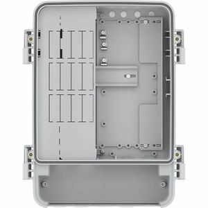 AXIS TQ1817-VE Mounting Box for Power Supply, Media Converter - White - TAA Compliant - Polycarbonate, Stainless Steel