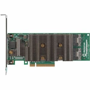 Microchip SmartRAID 3254-16e /e SAS/SATA/NVMe Controller - 24Gb/s SAS, Serial ATA/600, NVMe - PCI Express 4.0 x8 - 4 GB Fl