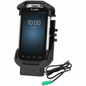 RAM Mounts Form-Fit Powered Dock for Zebra TC70, 72, 75 & 77 - Docking/Wired - Mobile Computer - Charging Capability - USB