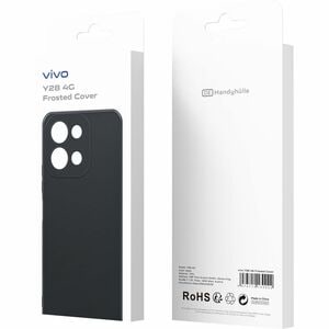 Vivo Case for Vivo Y28 Smartphone - Black - Thermoplastic Polyurethane (TPU)