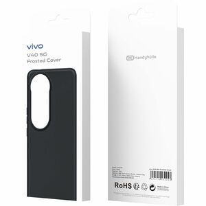 Vivo Case for Vivo V40 Smartphone - Black - Thermoplastic Polyurethane (TPU)