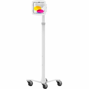 Compulocks Rise Freedom Medizinische Warenkorb - 4 Rollen - Metall - 149,86 cm (59 Zoll) Höhe - Weiß