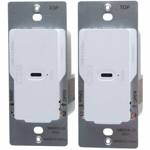 C2G Superbooster 1-Port USB over Cat6a Wall Plate to Wall Plate Extender Kit - USB 3.2 Gen1 (5Gbps) - 295.28 ft Range - 2 