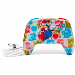 PowerA Enhanced Wired Controller for Nintendo Switch - Mario Hero Reel