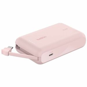 Belkin BoostCharge Stromspeicher - Rosa - für Smartphone, Tablet-PC, iPad mini, iPad, iPad Pro, iPhone - 10000 mAh - 20 W 