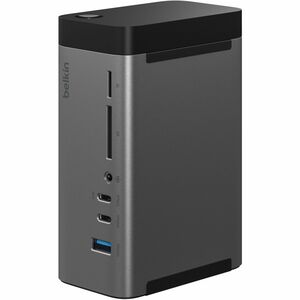 Belkin Connect USB-Typ C Docking Station für Monitor, Speicherkartenleser - Ladefunktion - Speicherkartenleser - SD, micro