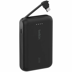 Belkin BoostCharge Stromspeicher - Schwarz - für Smartphone, Tablet-PC, iPad mini, iPad, iPad Pro - 10000 mAh - 20 W - USB