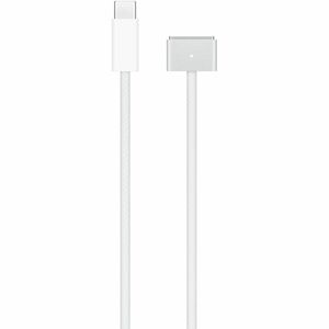 Apple USB-C to MagSafe 3 Cable (2m) - Silver - 6.6 ft (2 m) MagSafe 3/USB-C Data Transfer Cable for MacBook Air, MacBook P