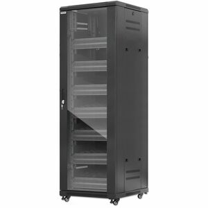 Gabinete 19"" Pro Line con extractores de aire, 38U, Frente de 600 mm, unidad de ventilación con dos extractores de aire i