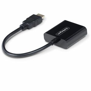 StarTech.com Videoadapter - 1 - 1920 x 1200 Supported - Schwarz