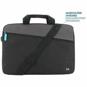 THEONE ESSENTIAL BRIEFCASE TOPLOADING 14-16IN - BLACK AND G