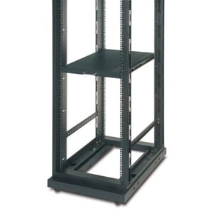 APC AR8123BLK 1U Rack-mountable Rack Shelf - Black - 2 Year Warranty