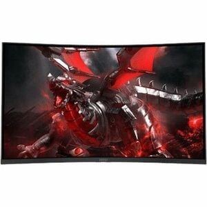 MSI Optix G321CQP 32 Zoll Class WQHD Gekrümmter Bildschirm Gaming-LED-Monitor - 16:9 Format - Schwarz, Rot - 80 cm (31,5 Z