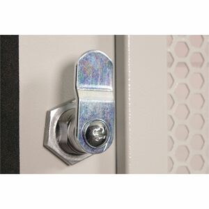 Digitus SOHO PRO 12U Wandmontierbar Geschlossener Schrank Rackschrank für Networking - 483 mm Rail Depth - Hellgrau - Stah