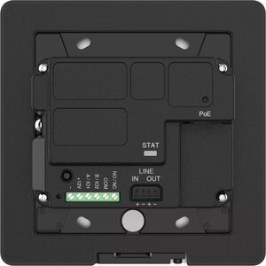 AXIS I7020 Intercom Sub Station for Indoor - Grey - Cable - Recessed Mount, Wall Mount - Stainless Steel, Zinc