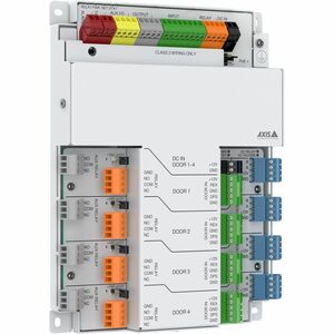 AXIS A1710-B Radio-frequency Identification (RFID), QR Code Door Access Control Panel - White - 250000 User(s) - 4 Door(s)