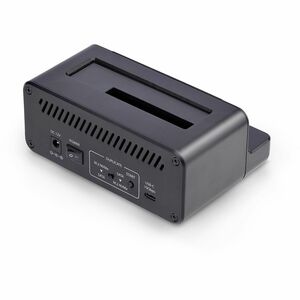 StarTech.com Duplicateur de Disque M.2 NVMe vers 2,5/3,5" SATA, Clonage de SSD à Deux Baies, NVMe à SATA/SATA vers NVMe, J