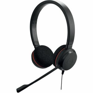 Jabra EVOLVE 20 Kabel Kopfbügel Stereo Headset - Binaural - Ohraufliegend - Geräuschunterdrückung Mikrophon - Geräuschunte