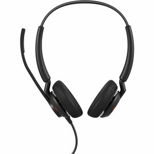 Jabra Engage 40 Wired Over-the-head, On-ear Stereo Headset - Black - Microsoft Teams Certification - Binaural - Supra-aura