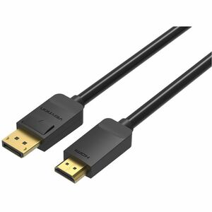 Vention HAD 1.50 m DisplayPort/HDMI A/V Cable - Cable for Audio/Video Device, Computer, Monitor, TV, Projector - First End