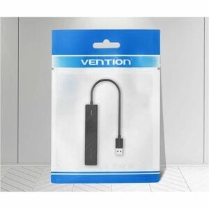Vention USB Hub - USB Type A - 1.25 GB/s - Tablet, Smartphone, Keyboard, Mouse, Hard Drive, Card Reader, Flash Drive, Prin