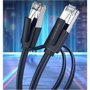 Vention IKK 2 m Category 8 Network Cable - Cable for Network Device, Computer, Notebook, Router, Modem, TV, Printer - Firs