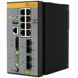 Allied Telesis IE360 IE360-12GHX 8 Ports Manageable Ethernet Switch - Gigabit Ethernet, 10 Gigabit Ethernet - 10/100/1000B