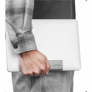 Vention KPEH0 Drive Enclosure SATA, M.2 - USB 3.1 (Gen 1) Type C Host Interface - UASP Support Portable - Space Gray - 2 T