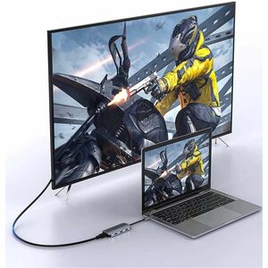 Vention USB Type C Docking Station for Smartphone, Flash Drive, Printer - Charging Capability - Memory Card Reader - SD - 