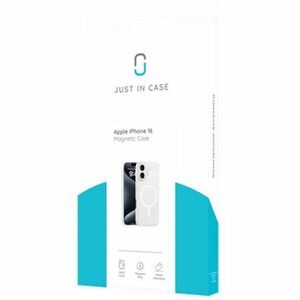 Just in Case Case for Apple iPhone 16 Smartphone - Transparent - Scratch Resistant, Bump Resistant, Wear Resistant, Damage