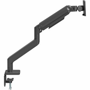Manhattan Desk Mount for Monitor, Flat Panel Display, Curved Screen Display - Black - Landscape/Portrait - Height Adjustab