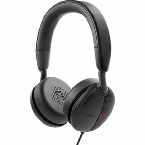 Dell WH5024 Wired Over-the-head Headset - Microsoft Teams Certification - Binaural - Circumaural - 20 Hz to 20 kHz - 200 c