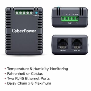 CyberPower Smart Management Solutions SNEV001 - 2 x Network (RJ-45) Port(s)